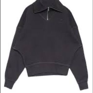 Isabel Marant MELOYA half zip sweater with logo WITH TAGS